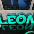 Đèn LED tên "LEON" in 3D cho trẻ em - Thumbnail 1