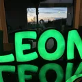 Đèn LED tên "LEON" in 3D cho trẻ em - Thumbnail 5