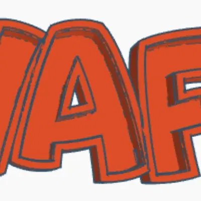 Đèn LED tên WAFA có thể in được