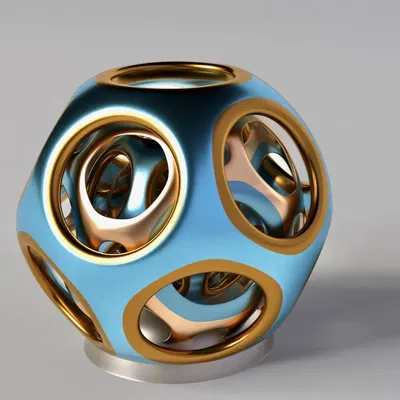 Tượng nghệ thuật Gon 4 với thiết kế trừu tượng