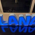 Đèn LED tên "LANA" in 3D cho trẻ em - Thumbnail 2
