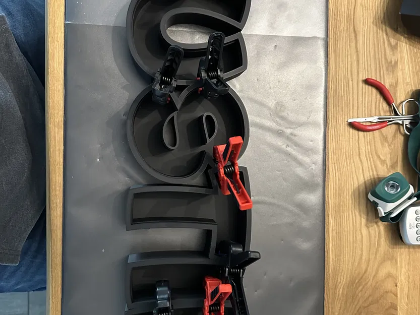 Đèn LED tên DUSTIN - Mô hình đèn in 3D cá nhân hóa - Image 2