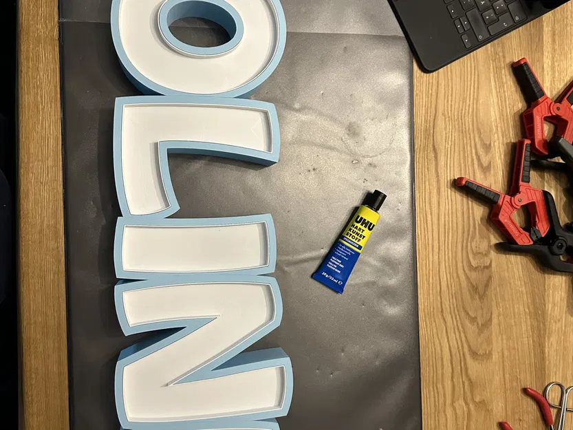 Đèn LED JOLINE - Đèn tên in 3D tùy chỉnh - Image 4