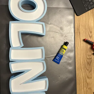 Đèn LED JOLINE - Đèn tên in 3D tùy chỉnh