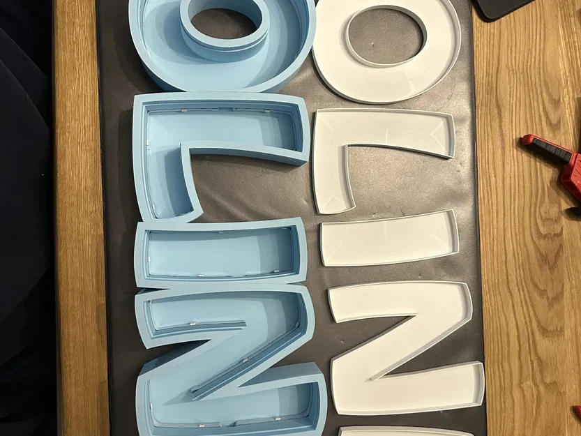 Đèn LED JOLINE - Đèn tên in 3D tùy chỉnh - Image 5