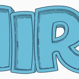 Đèn LED MIRO - Đèn tên in 3D cho trẻ em