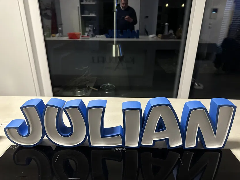 Đèn LED tên JULIAN có thể in được - Image 3