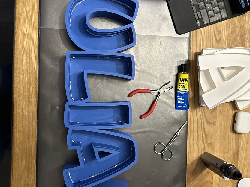 Đèn LED tên JULIAN có thể in được - Image 5