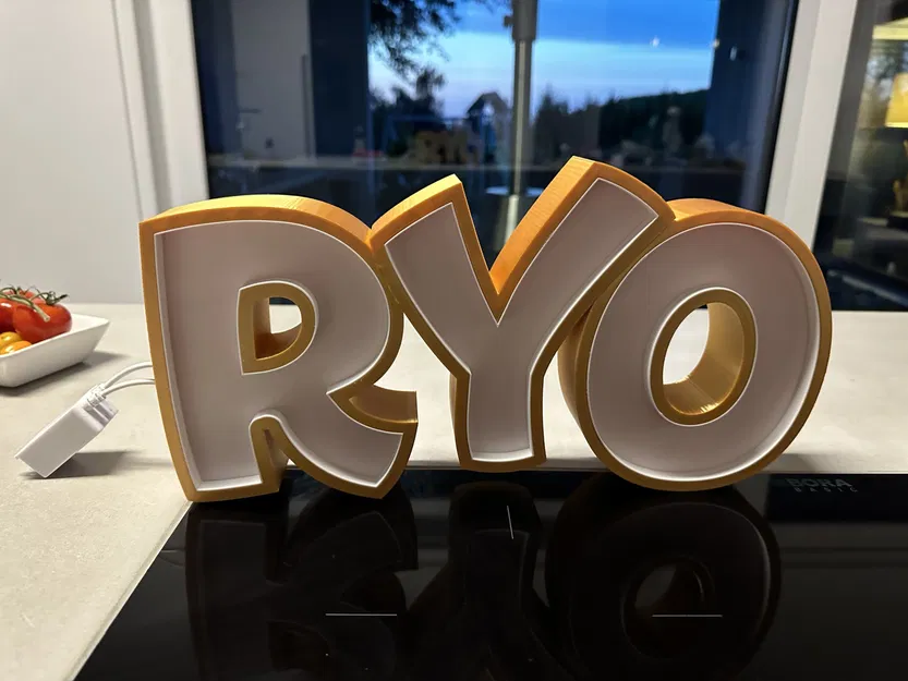 Đèn LED tên RYO - Đèn trang trí cá nhân hóa - Image 2