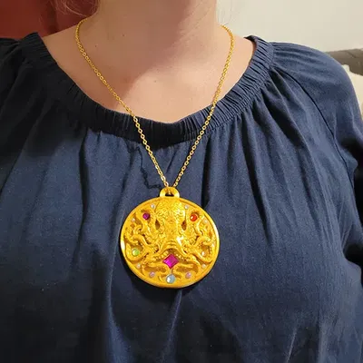 Huy hiệu cướp biển hình bạch tuộc cho tiệc sinh nhật trẻ em