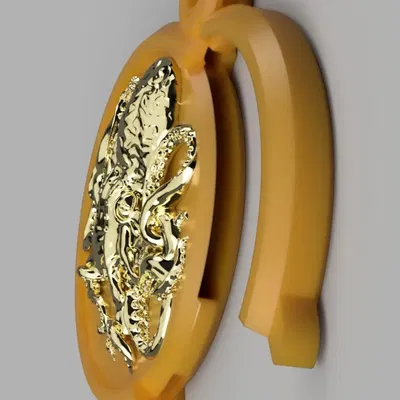 Medailon hải tặc với ngăn bí mật dành cho trẻ em