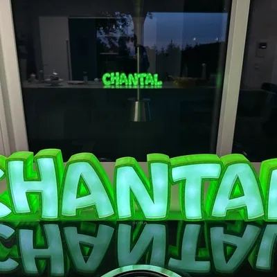 Đèn LED tên CHANTAL cho trẻ em