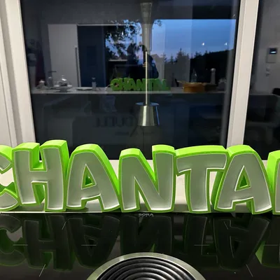 Đèn LED tên CHANTAL cho trẻ em