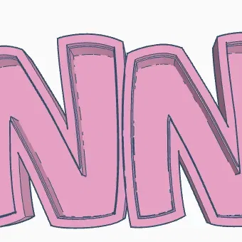 Đèn LED tên HANNAH cho trẻ em