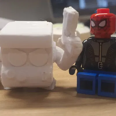 Nhân vật 8-Bit từ trò chơi Brawl Stars