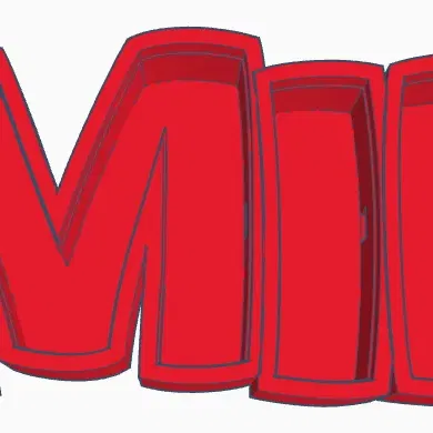 Đèn LED tên "EMILY" cho bé gái