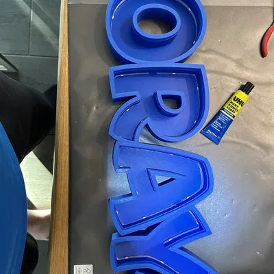 Đèn LED SORAYA - Đèn tên in 3D cho trẻ em