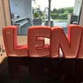 Đèn LED tên "LENI" in 3D cho trẻ em - Thumbnail 3