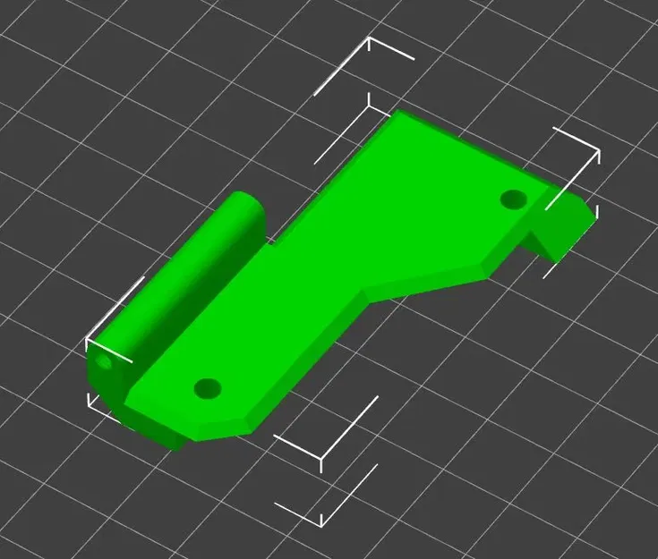 Bản lề cửa Voron V0.2 mở 270° - Image 1
