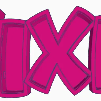 Đèn LED VIXIE - Đèn tên in 3D cho trẻ em