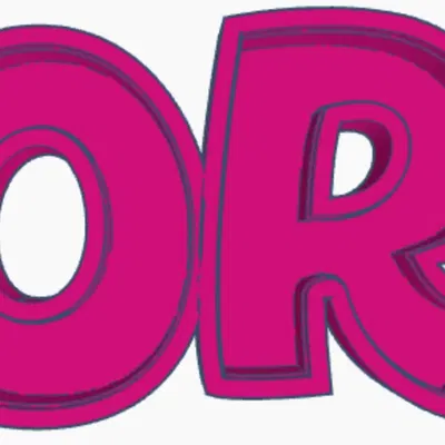 Đèn LED tên SORA dành cho trẻ em