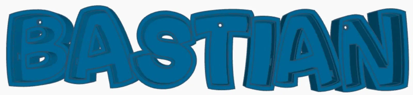 Đèn LED tên BASTIAN cho trẻ em - Image 1