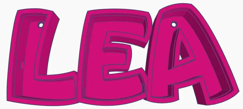 Đèn LED tên "LEA" có thể in 3D - Image 1