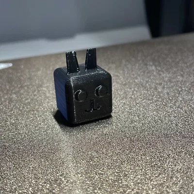 Mô hình khối lập phương hình mèo dễ thương