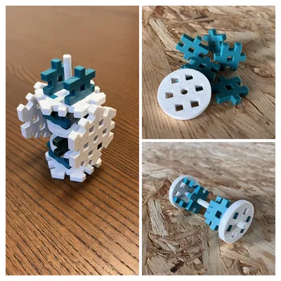 Khối xây dựng Mini Wafle cho trẻ em