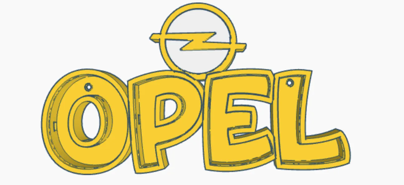 Đèn LED OPEL với logo độc đáo - Image 2