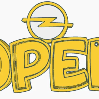 Đèn LED OPEL với logo độc đáo