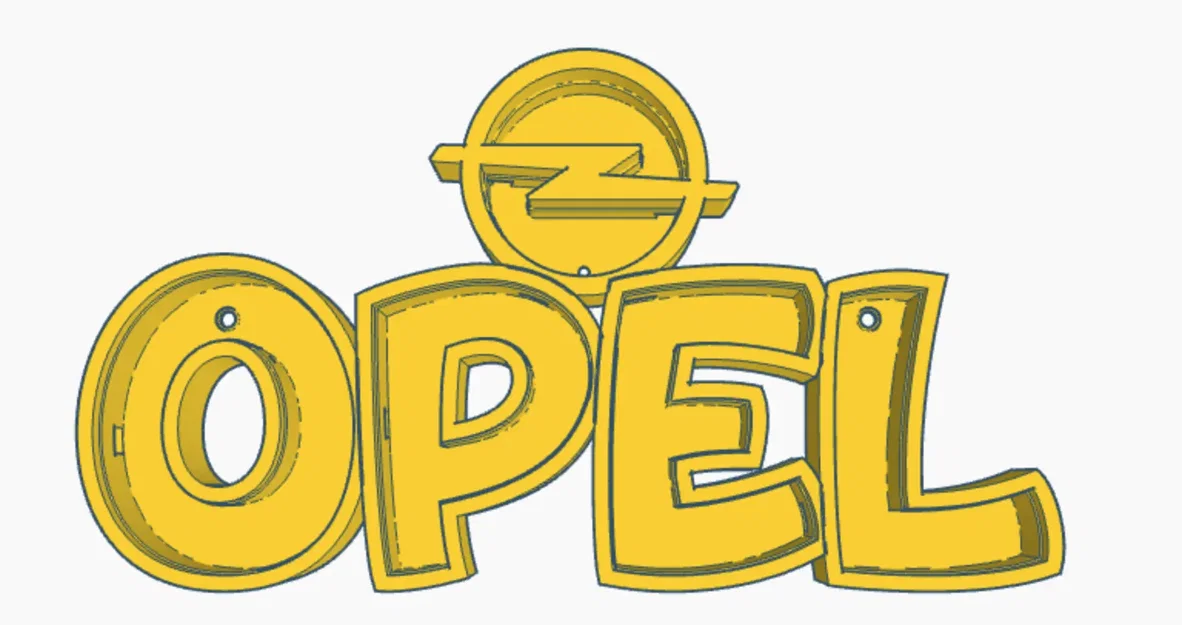 Đèn LED OPEL với logo độc đáo - Image 3