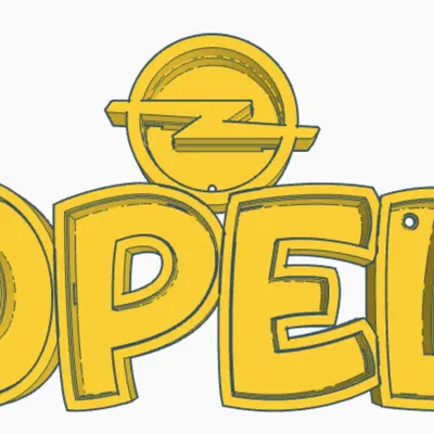 Đèn LED OPEL với logo độc đáo