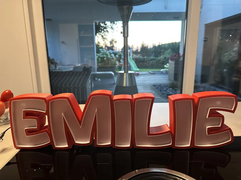 Đèn LED tên EMILIE cho phòng trẻ em - Image 2