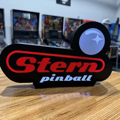 Biểu tượng ánh sáng của logo Stern Pinball