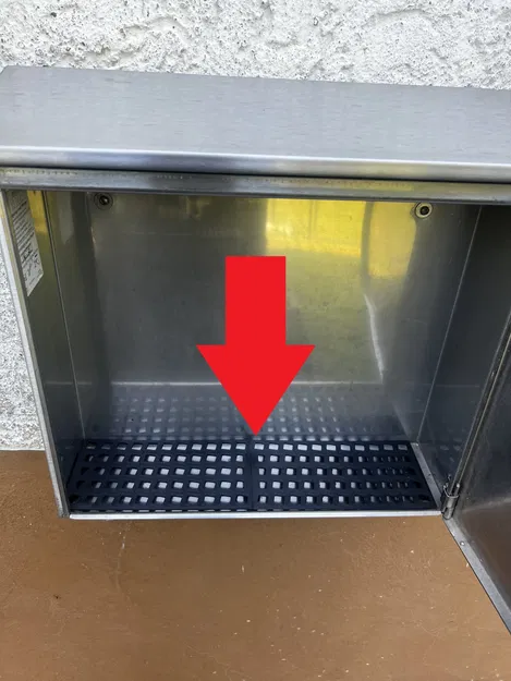 Cửa tiếp nhận thư chống nước cho hộp thư 180x95x10 - Image 1