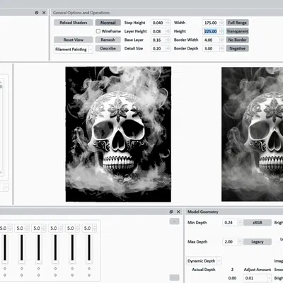 Đầu lâu đường phố khói phong cách Halloween