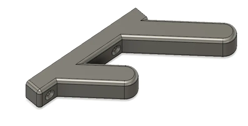 Móc treo áo chắc chắn với thiết kế đôi - Image 1