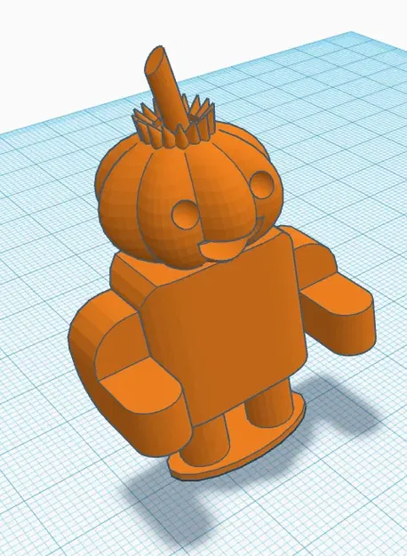 Nhân vật người đội đầu bí ngô mùa thu - Image 1