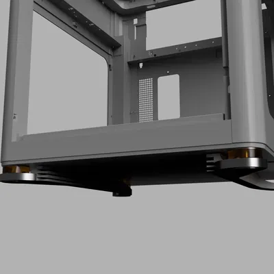 Chân chống chống rung tiết kiệm không gian cho Bambu Lab P/X