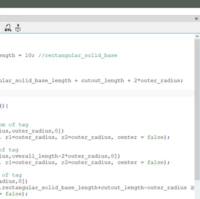 Máy phát thẻ tùy chỉnh trong OpenSCAD cho nhiều ứng dụng