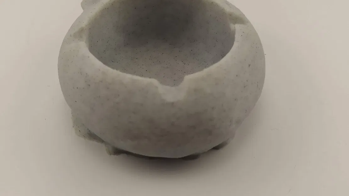 Gạt tàn thuốc lá hình đầu lâu nghệ thuật - Image 6