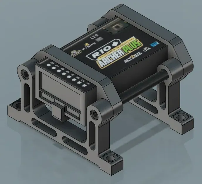 Giá đỡ thu phát Frsky Archer R10+ cho máy bay động cơ xăng - Image 1