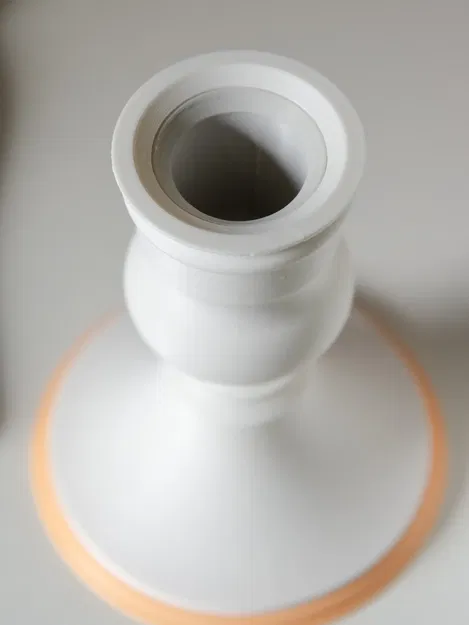 Đế nến cổ điển dễ in với phần chèn có thể tháo rời - Image 2