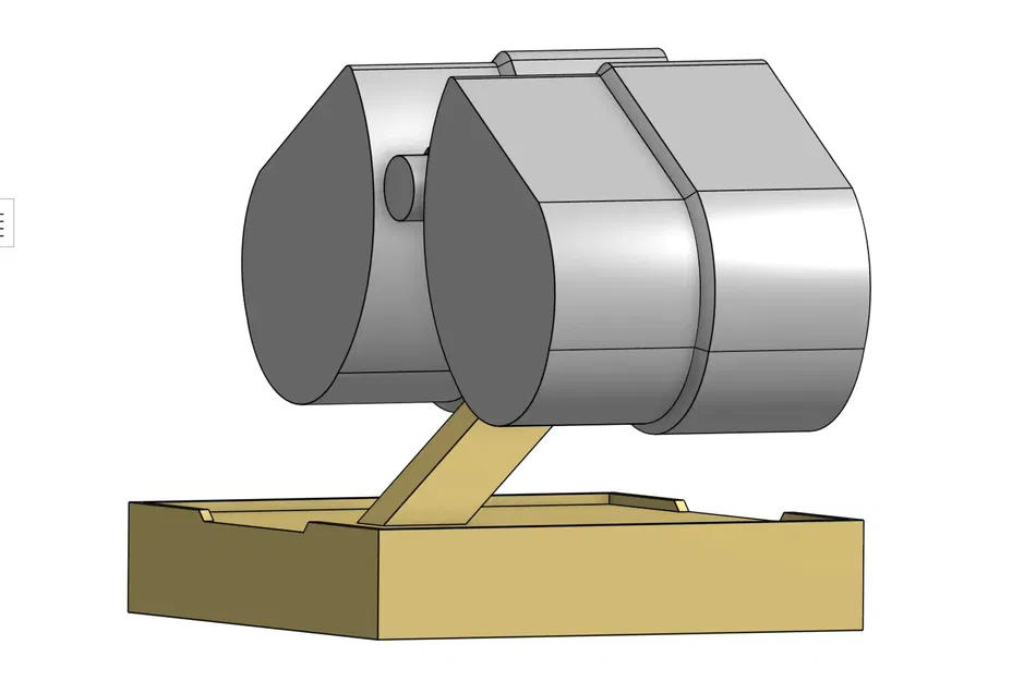 Mắt Wall-E với giá đỡ cho đồ chơi bàn làm việc - Image 2