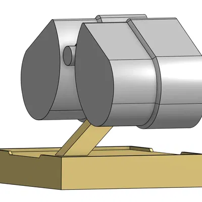 Mắt Wall-E với giá đỡ cho đồ chơi bàn làm việc