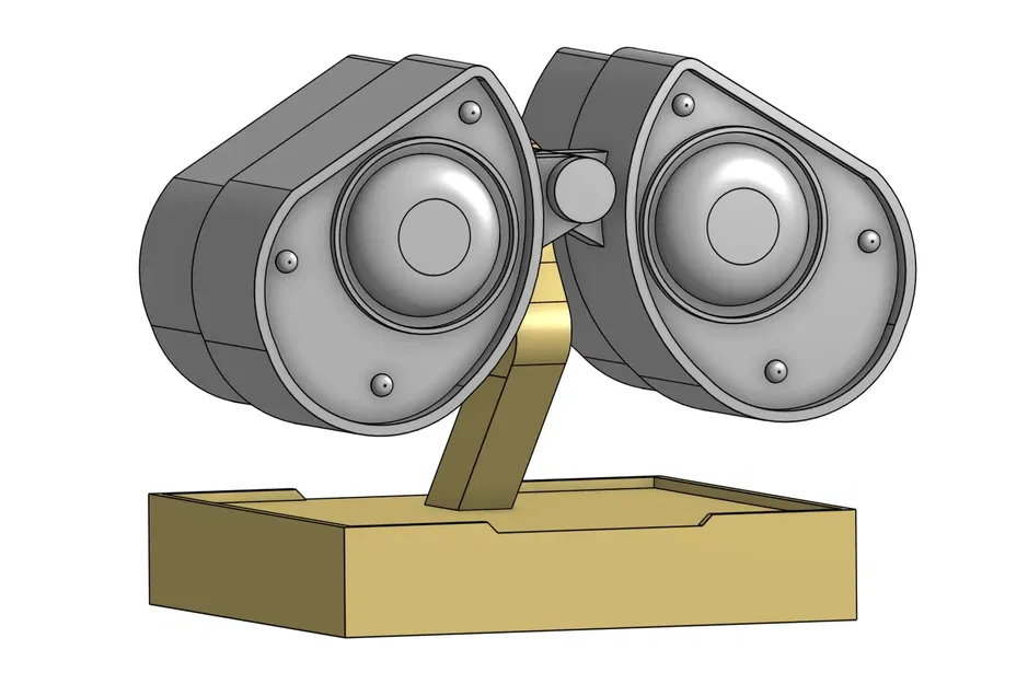 Mắt Wall-E với giá đỡ cho đồ chơi bàn làm việc - Image 3