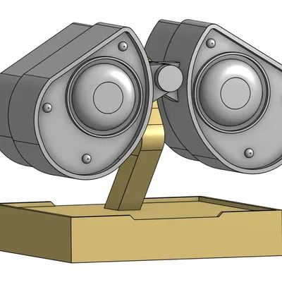 Mắt Wall-E với giá đỡ cho đồ chơi bàn làm việc