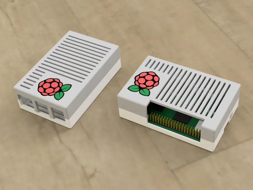 Vỏ Raspberry Pi 5 với logo nhiều màu sắc - Image 2