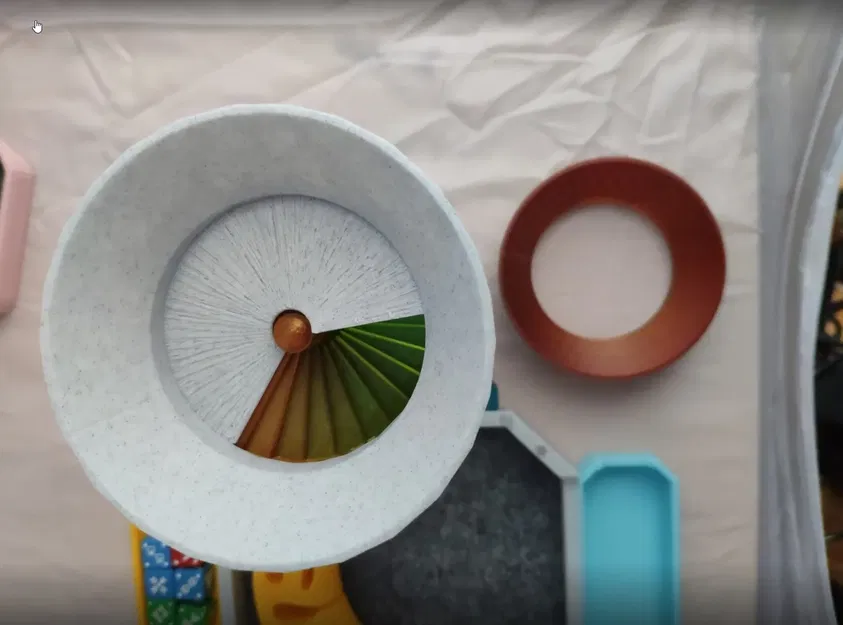 Tháp xúc xắc với phễu cho mô hình in tại chỗ - Image 1